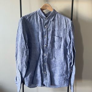 UnTuckIt Linen Dress Shirt